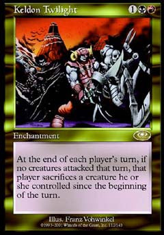 Keldon Twilight (Planeshift) Light Play