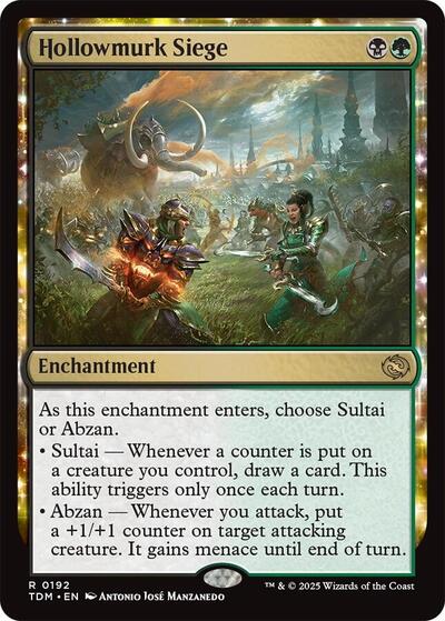 Hollowmurk Siege (Tarkir: Dragonstorm) Near Mint