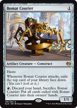 Bomat Courier (Kaladesh) Light Play Foil