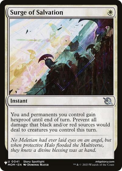 Surge of Salvation (The List) Near Mint