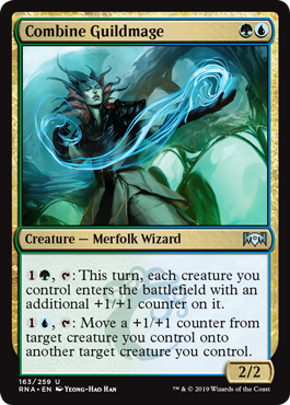 Combine Guildmage (Ravnica Allegiance) Light Play Foil