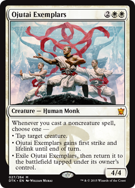 Ojutai Exemplars (Dragons of Tarkir) Light Play