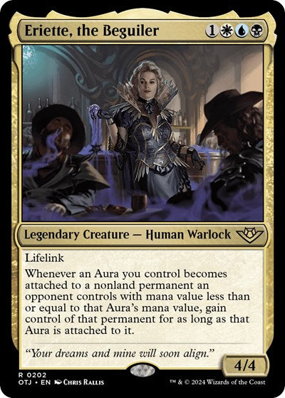 Eriette, the Beguiler (Outlaws of Thunder Junction) Light Play Foil