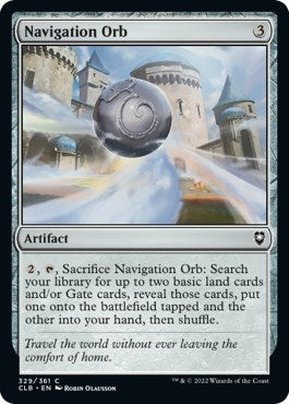 Navigation Orb (Commander Legends: Battle for Baldur's Gate) Near Mint Foil