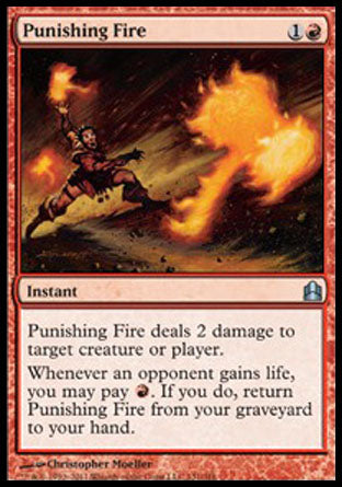 Punishing Fire (Commander) Light Play