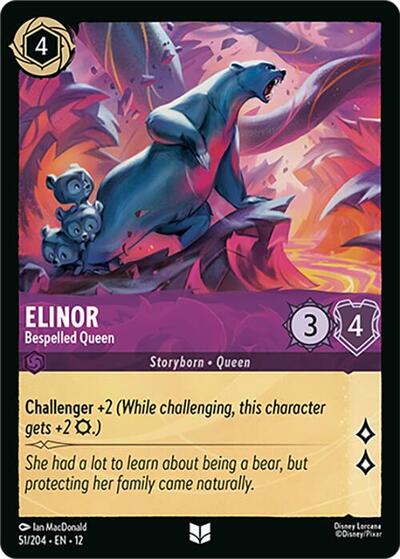 Elinor - Bespelled Queen (Wilds Unknown) Near Mint