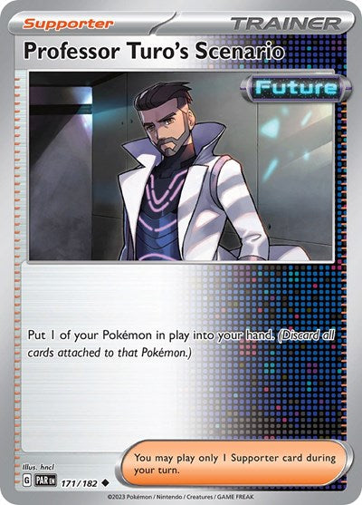 Professor Turo's Scenario (Scarlet and Violet: Paradox Rift) Near Mint