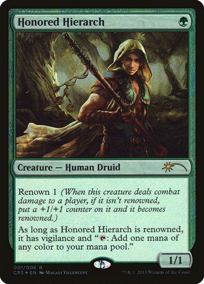 Honored Hierarch (Promos: Unique and Miscellaneous) Light Play Foil