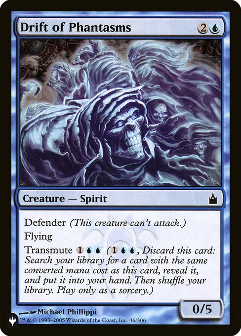 Drift of Phantasms (The List) Near Mint