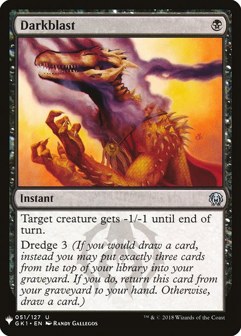 Darkblast (Mystery Booster) Light Play