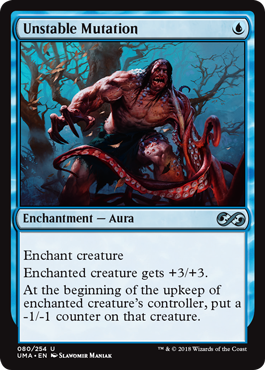Unstable Mutation (Ultimate Masters) Light Play Foil