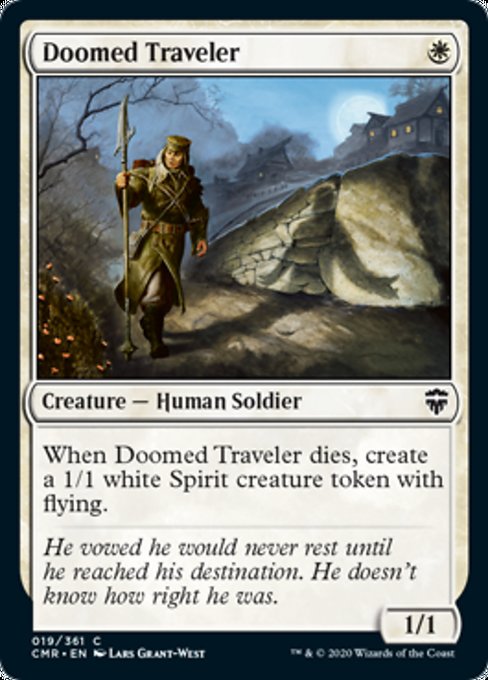 Doomed Traveler (Commander Legends) Near Mint Foil