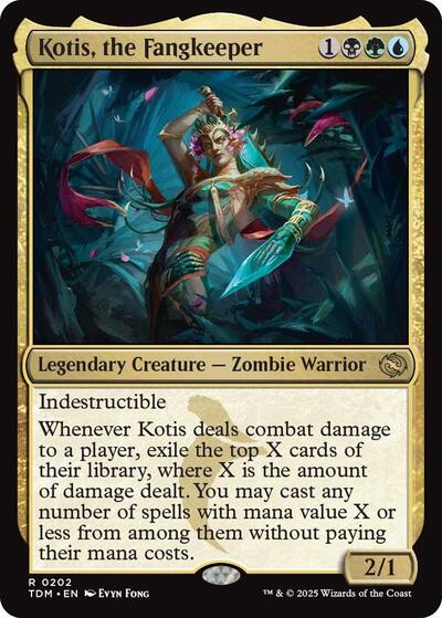 Kotis, the Fangkeeper (Tarkir: Dragonstorm) Light Play