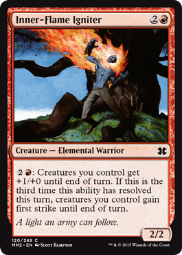Inner-Flame Igniter (Modern Masters 2015) Light Play Foil