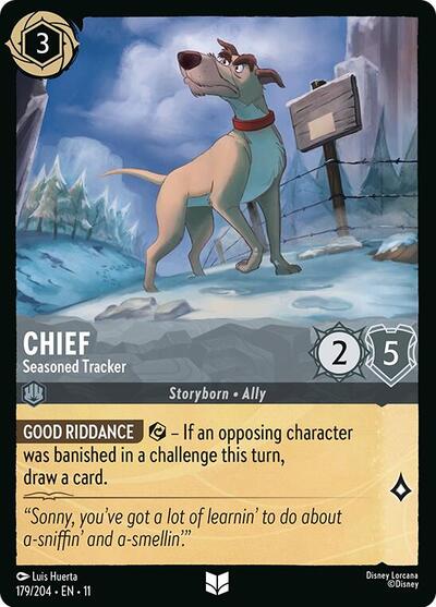 Chief - Seasoned Tracker (Winterspell) Near Mint