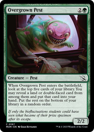 Overgrown Pest (March of the Machine) Light Play Foil