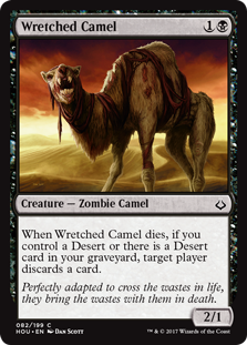 Wretched Camel (Hour of Devastation) Light Play Foil