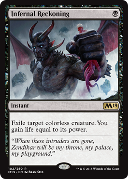 Infernal Reckoning (Magic 2019 Core Set) Near Mint