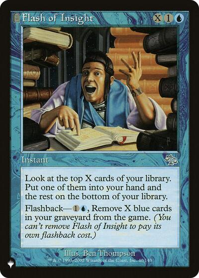 Flash of Insight (The List) Near Mint