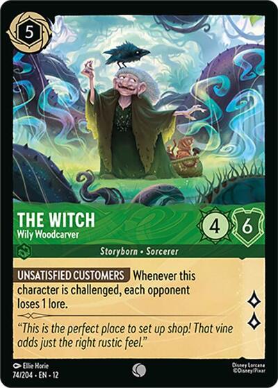 The Witch - Wily Woodcarver (Wilds Unknown) Near Mint