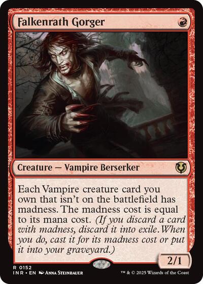 Falkenrath Gorger (Innistrad Remastered) Light Play Foil