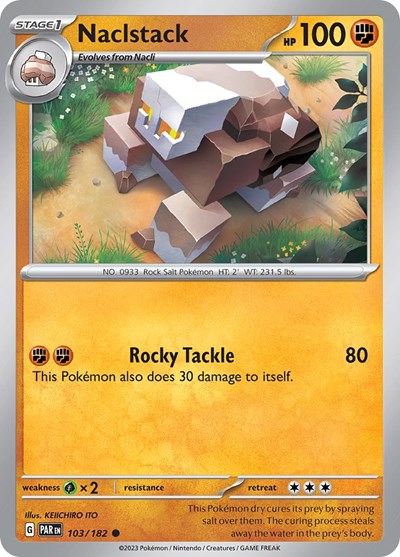 Naclstack (Scarlet and Violet: Paradox Rift) Near Mint