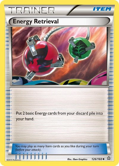 Energy Retrieval (XY - Primal Clash) Near Mint