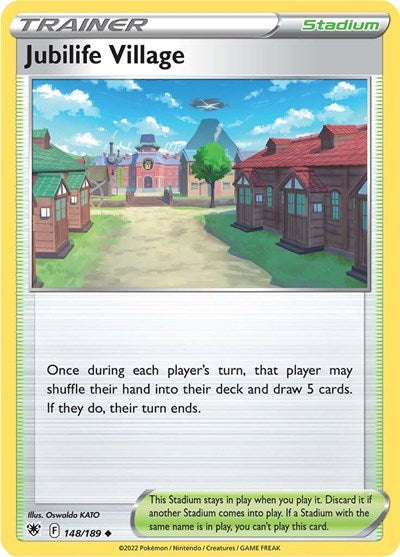 Jubilife Village (SWSH10: Astral Radiance) Near Mint Reverse Holofoil