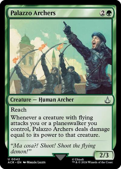 Palazzo Archers (Universes Beyond: Assassin's Creed) Light Play