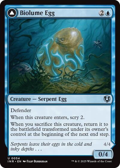 Biolume Egg (Innistrad Remastered) Light Play Foil