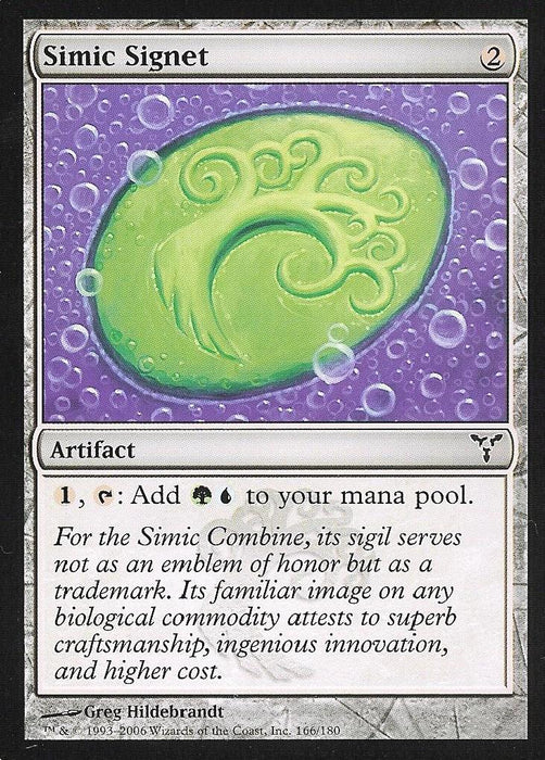 Simic Signet (Dissension) Light Play