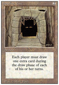 Howling Mine (Revised) Light Play