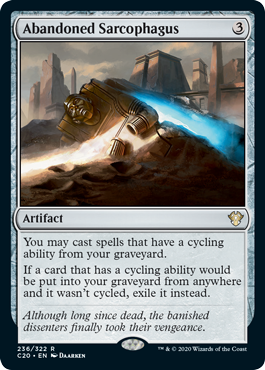 Abandoned Sarcophagus (Commander 2020 Ikoria) Light Play