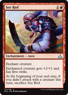 See Red (Rivals of Ixalan) Light Play Foil
