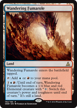 Wandering Fumarole (Oath of the Gatewatch) Light Play Foil