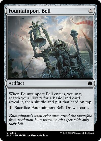 Fountainport Bell (Bloomburrow) Near Mint