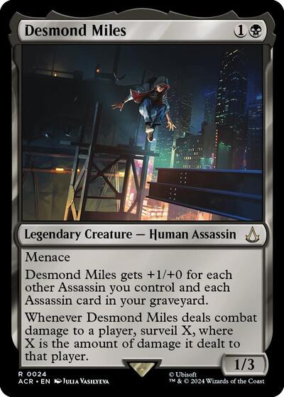 Desmond Miles (Universes Beyond: Assassin's Creed) Light Play Foil