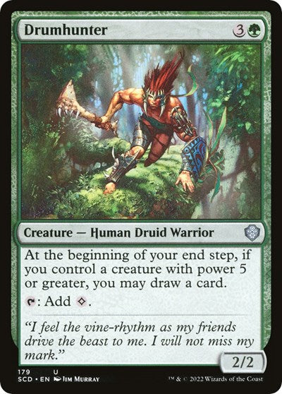 Drumhunter (Commander 2022 Starter Decks) Light Play