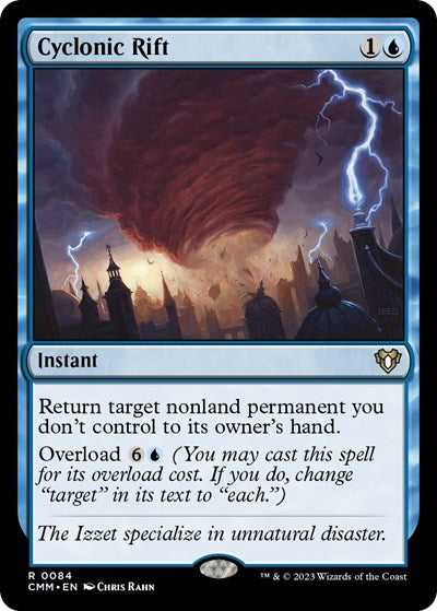 Cyclonic Rift (Commander Masters) Near Mint