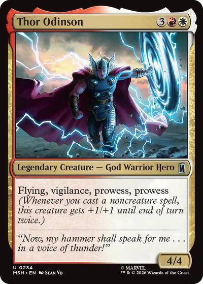 Thor Odinson (Marvel Super Heroes) Near Mint Foil
