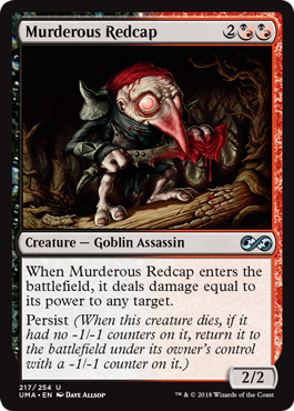 Murderous Redcap (Ultimate Masters) Light Play