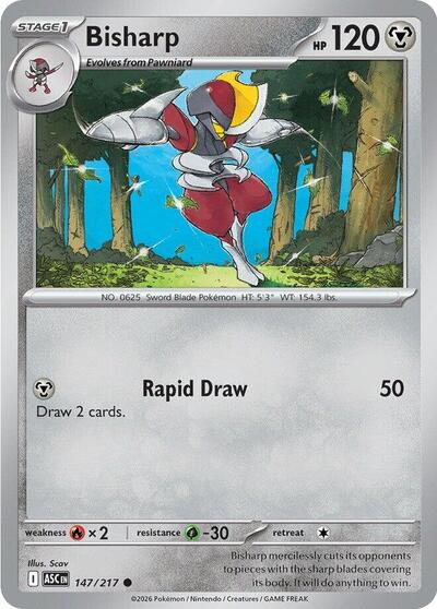 Bisharp (ME: Ascended Heroes) Near Mint