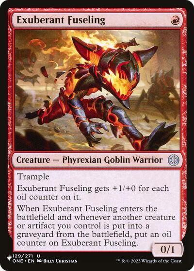 Exuberant Fuseling (The List) Near Mint