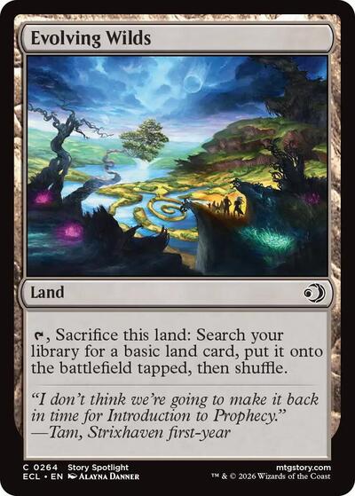 Evolving Wilds (Lorwyn Eclipsed) Near Mint