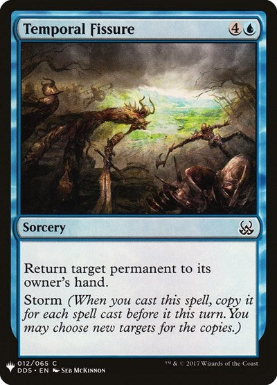 Temporal Fissure (Mystery Booster) Light Play