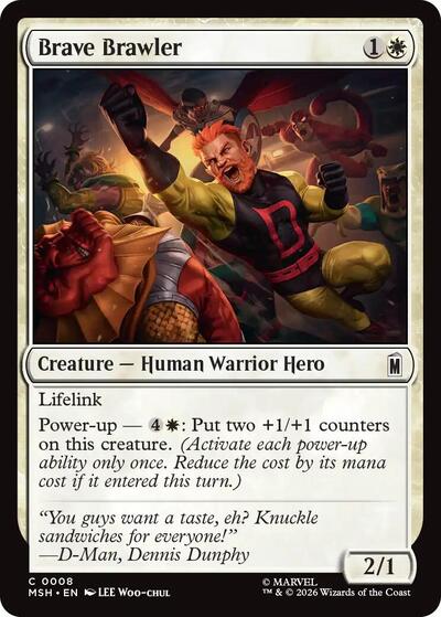 Brave Brawler (Marvel Super Heroes) Near Mint