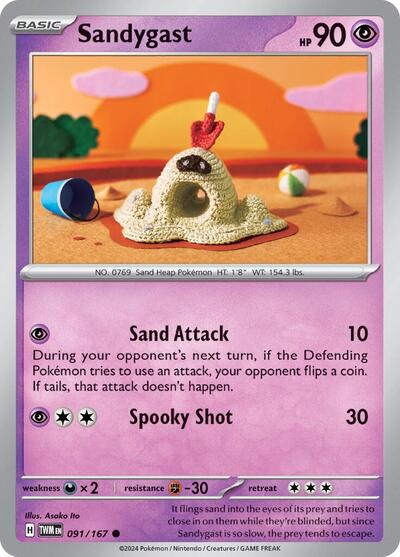 Sandygast (SV06: Twilight Masquerade) Near Mint