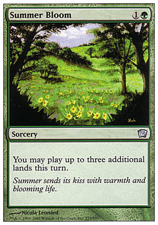 Summer Bloom (9th Edition) Light Play