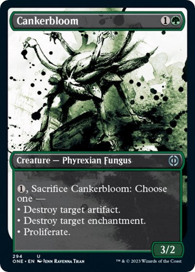 Cankerbloom (Showcase) (Phyrexia: All Will Be One) Light Play