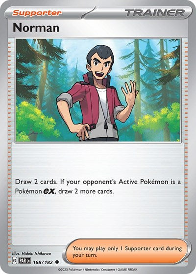 Norman (Scarlet and Violet: Paradox Rift) Near Mint Reverse Holofoil
